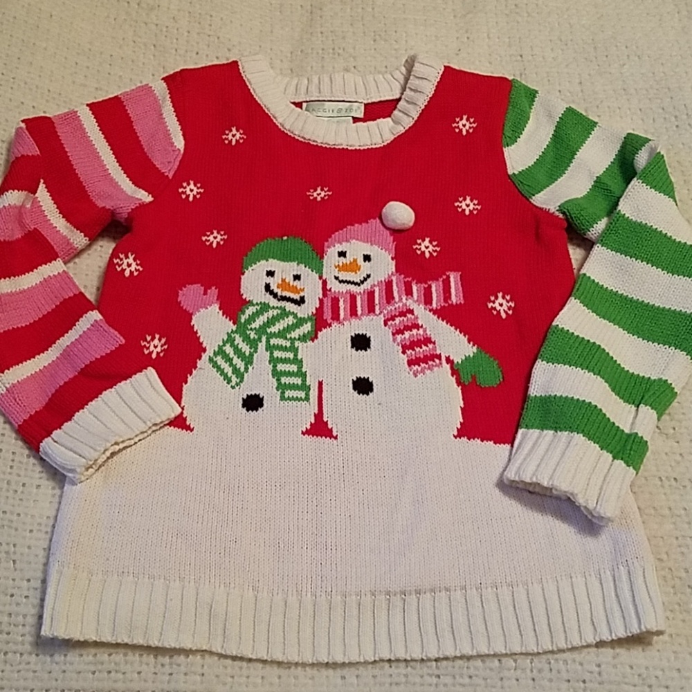 Maggie and Zoe winter scene sweater - M 5 - 6